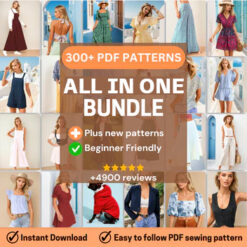 Whole shop bundle - 300+ PDF Sewing Patterns