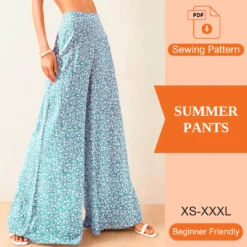 Summer Pants PDF Sewing Pattern