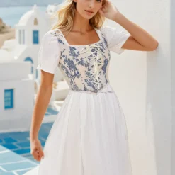 Alternative view of Corset Top PDF Sewing Pattern