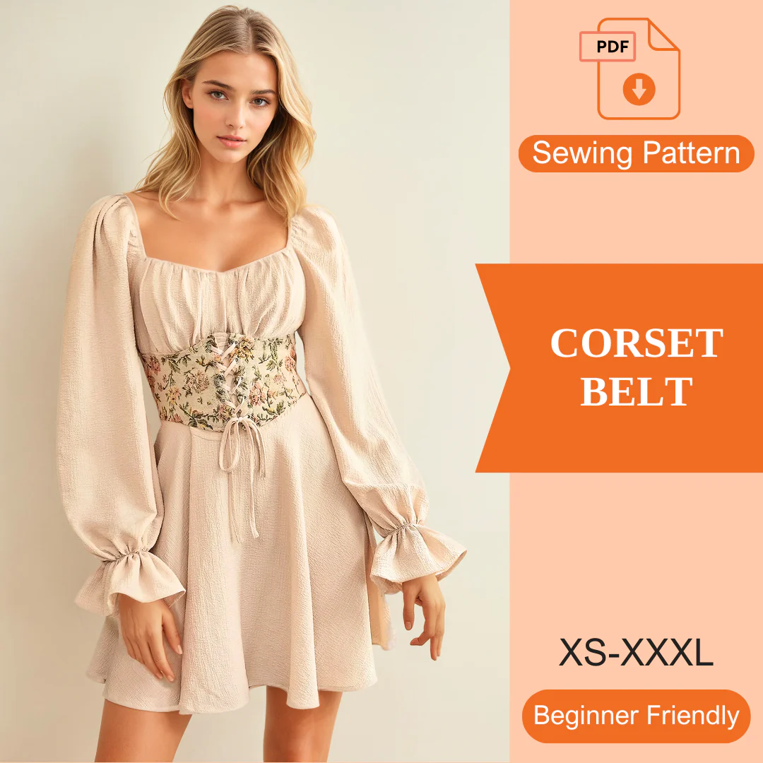 Corset Belt PDF Sewing Pattern