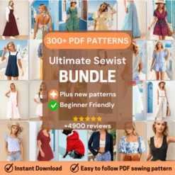 Ultimate Sewist Bundle - 300+ PDF Sewing Patterns
